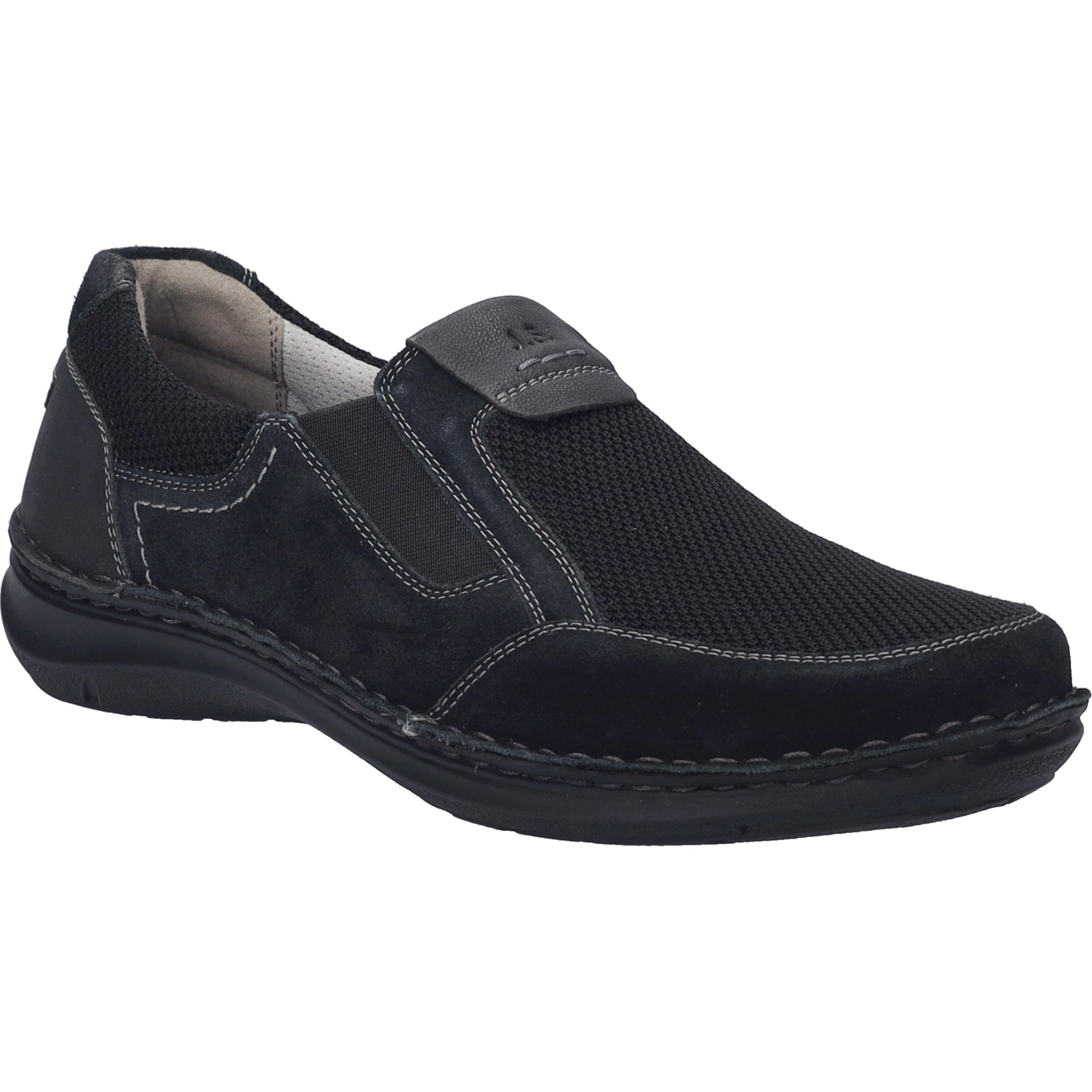JOSEF SEIBEL Herren Slipper New Anvers 78 in black-black