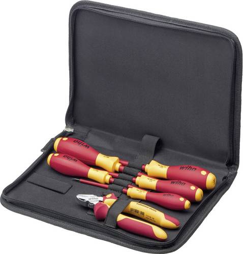 Wiha 33969 Werkzeugset Elektriker in Tasche 6teilig