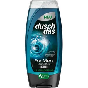 duschdas Duschgel For Men 3in1 Fresh Energy, für Männer, pH-hautneutral, Flasche, 225ml
