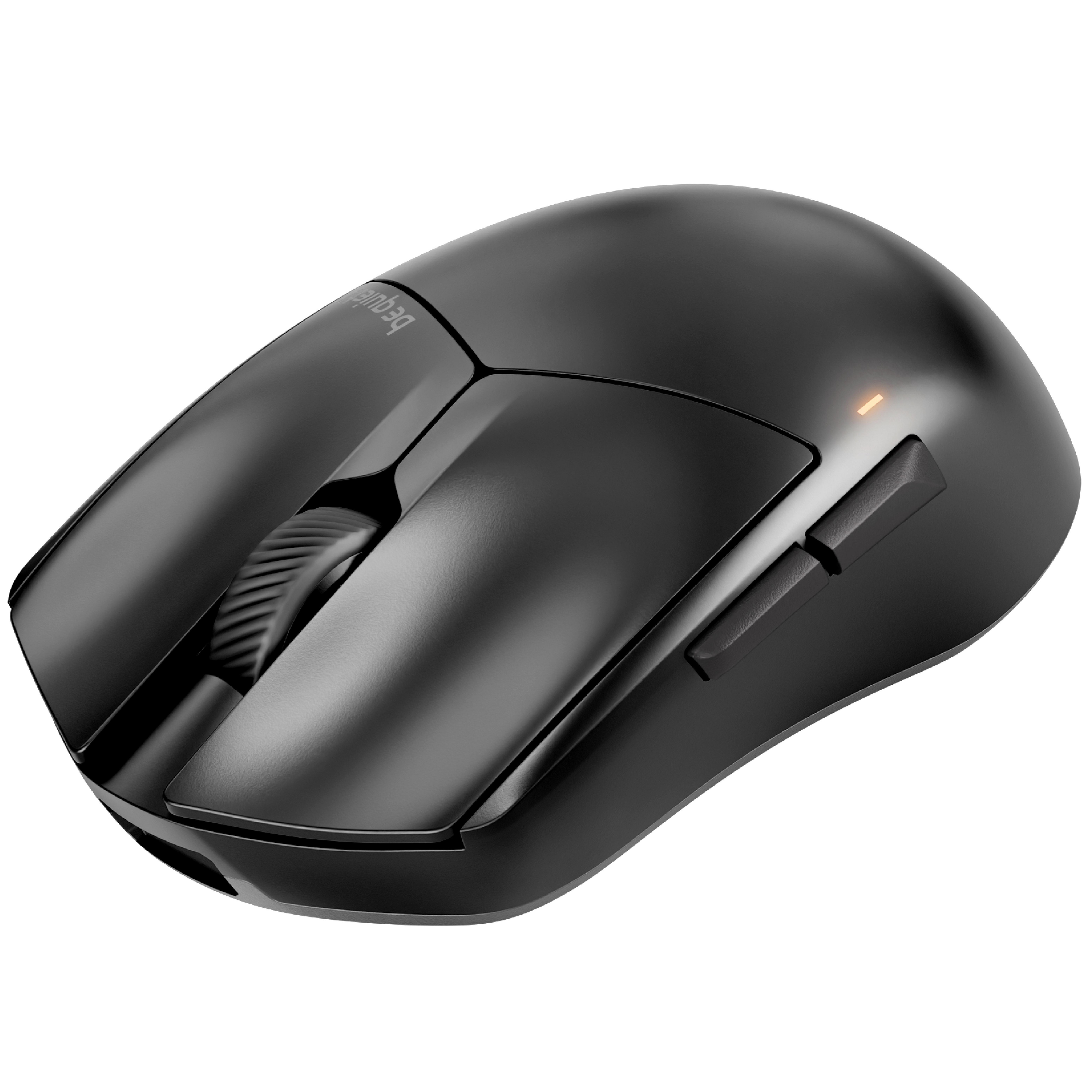 be quiet! Dark Perk Sym Schwarz – Kabellose Ergonomische Gaming-Maus, 32.000 DPI, 8000 Hz Abtastrate, 55g BM008