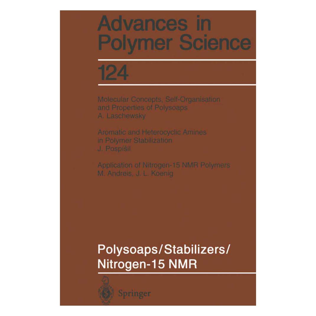 Springer Polysoaps/Stabilizers/Nitrogen-15 NMR (Englisch, Softcover) (55534427)