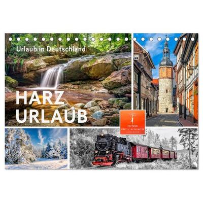 Harz - Urlaub (Tischkalender 2026 DIN A5 quer), CALVENDO Monatskalender