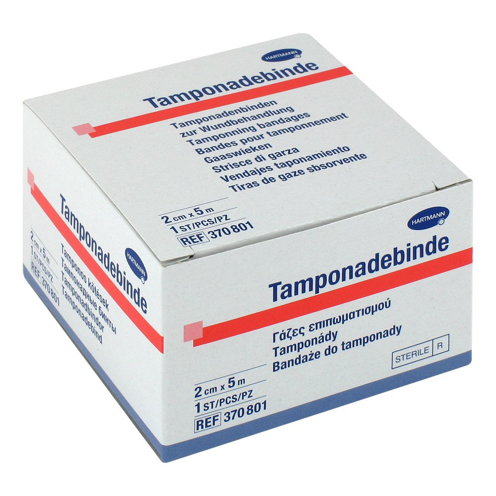 PAUL HARTMANN AG Tamponadebinde 2 cmx5 m steril Hartmann 01002998
