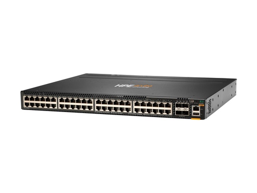 HPE Aruba 6300M - Switch - L3 - managed - 48 x 10/100/1000 + 4 x 1 Gigabit / 10 Gigabit / 25 Gigabit / 50 Gigabit SFP56 (Uplink / Stacking) (JL762A#ABB)