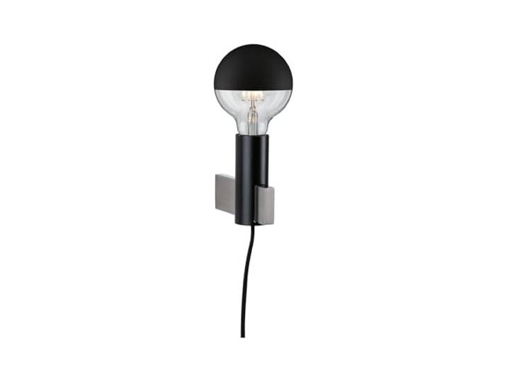 Paulmann 79762 plafonnier Neordic Aik carré max. 20 watts applique Noir éclairage mural Métal lampe murale E27