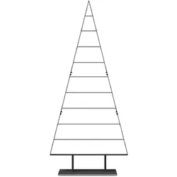 vidaXL, Weihnachtsbaum, Metallbaum (210 cm)