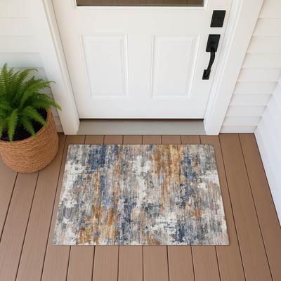 Addison Rugs Machine Washable Indoor/ Outdoor Abstract Savage Chantille Rug