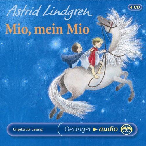 Astrid Lindgren - Mio, mein Mio (4 CD): Ungekürzt gelesen - Preis vom 09.10.2026 07:28:09 h