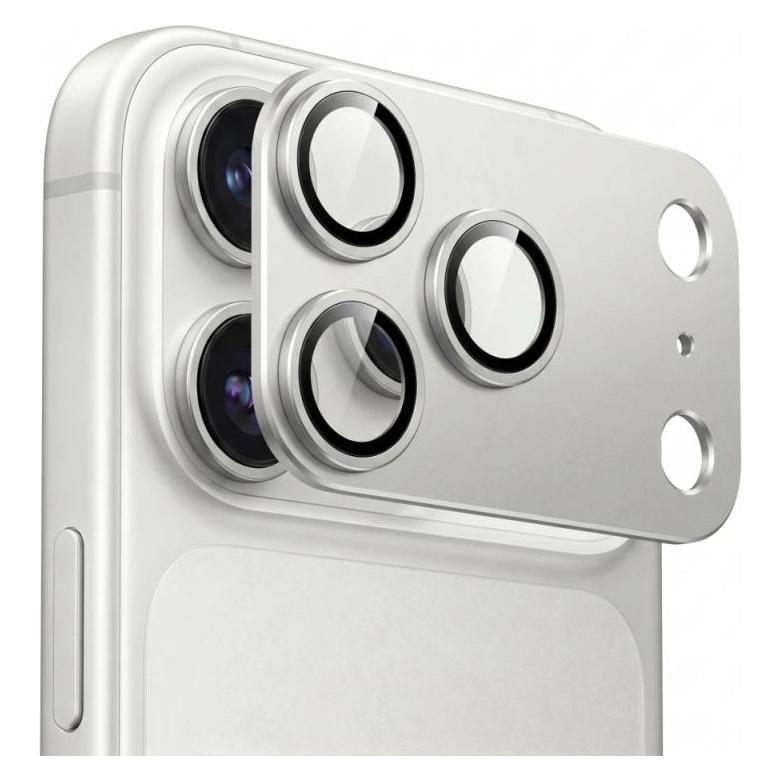 Tech-Protect Osłona aparatu Camfull Fit+ do Apple iPhone 18 Pro Max Silver (5906302399550)