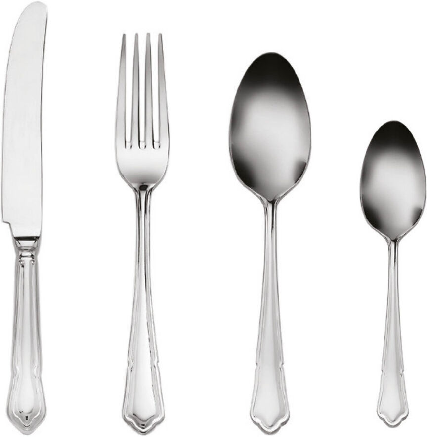 Elia Dubarry 24 Stainless Steel Cutlery Set, Service for 6 Silver 24
