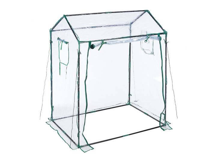 Foliengewächshaus PVC Dunkelgrün-Schwarz-Transparent