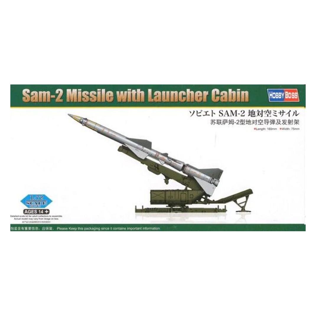 Hobby Boss Sam-2 Missile with Launcher Cabin (82933)