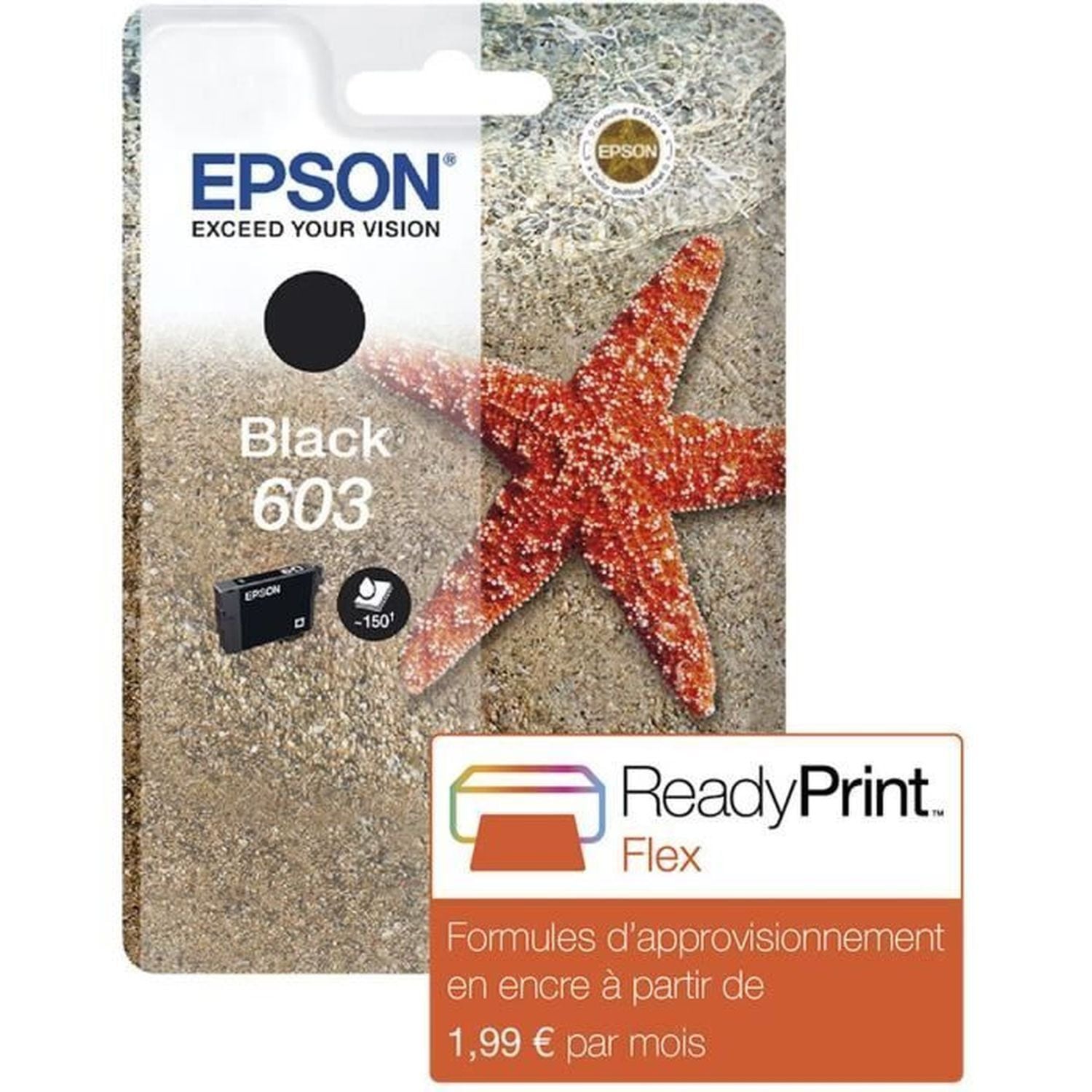 Epson 603 Zwarte Inktcartridge Starfish C13T03U14010