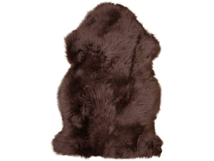 Fell/Haut Qirena braun Lammfell B 50 cm - Fell/Haut