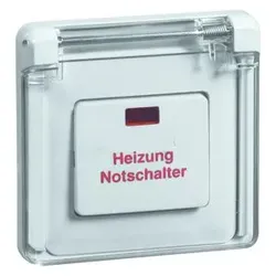 Peha Standard - Heizung-Notschalter Aus 2polig UP, weiß