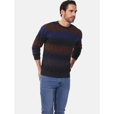 Strickpullover BABISTA "Pullover BENEDOR", Herren, Gr. XXL, braun, Obermaterial: 34% Wolle mw. 33% Baumwolle CO. 33% Polyacryl PAN., Pullover Strickpullover