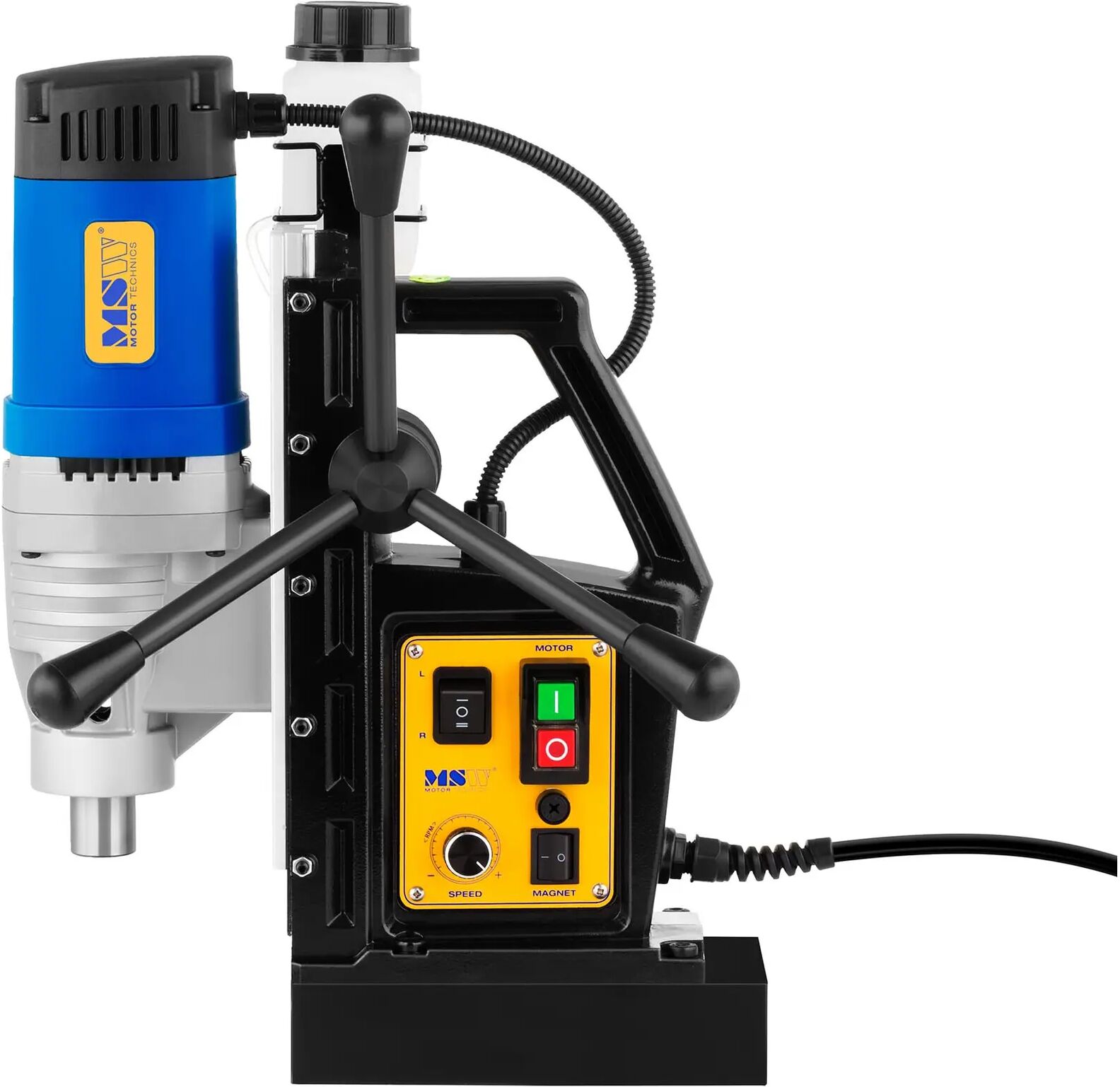 MSW Magnetbohrmaschine - 1.680 Watt - 370 U/min - Weldon-Schaft 19 mm MSW-MD60-PRO