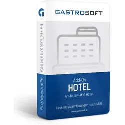 Gastronomie Hotel Add-On für Kassensoftware GastroSoft Professional