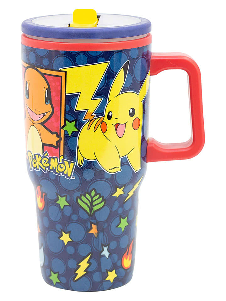 Stor Thermobecher "Pokemon" in Blau - 640 ml - onesize
