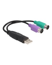 Delock USB zu PS/2 Adapter Digital/Daten (61051)