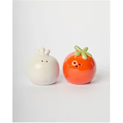 Blogo - Salt and pepper set - Multi/Mønster, Pfeffermühle + Salzmühle, Mehrfarbig