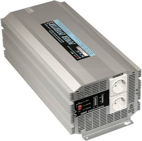 Mean Well Wechselrichter A301-2K5-F3 2500W 12 V/DC - 230V