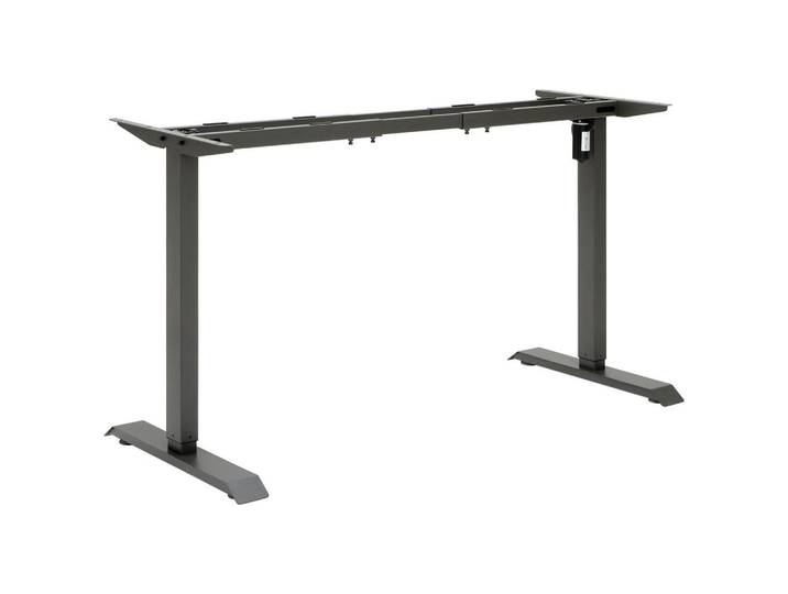 Carryhome Tischgestell, Anthrazit, Metall, eckig, 35x69-115x110-135 cm, Arbeitszimmer, Schreibtische, Bürotischgestell