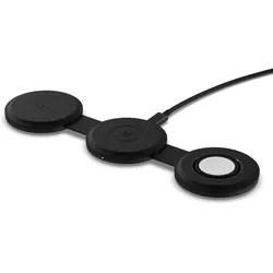 Satechi OntheGo 3-in-1 Wireless Charger Schwarz