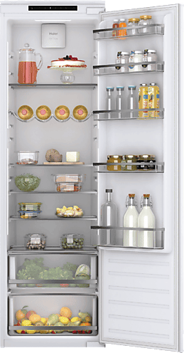Frigorífico combi integrable - Haier HAMS518EW, Estático, 176.9 cm, 316 l, Sin Panelar