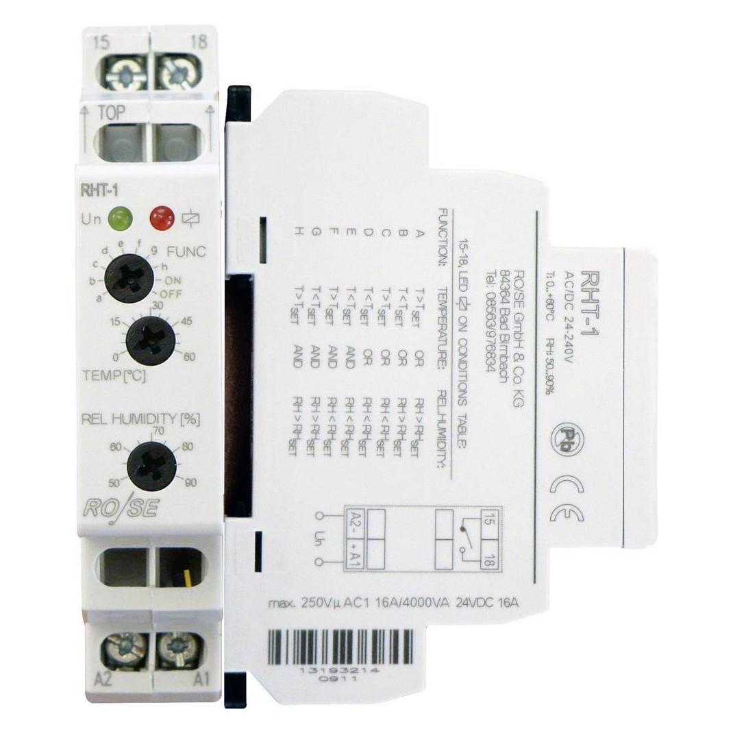 Rose Lm Hygro-Thermostat Kombination (RHT-1)