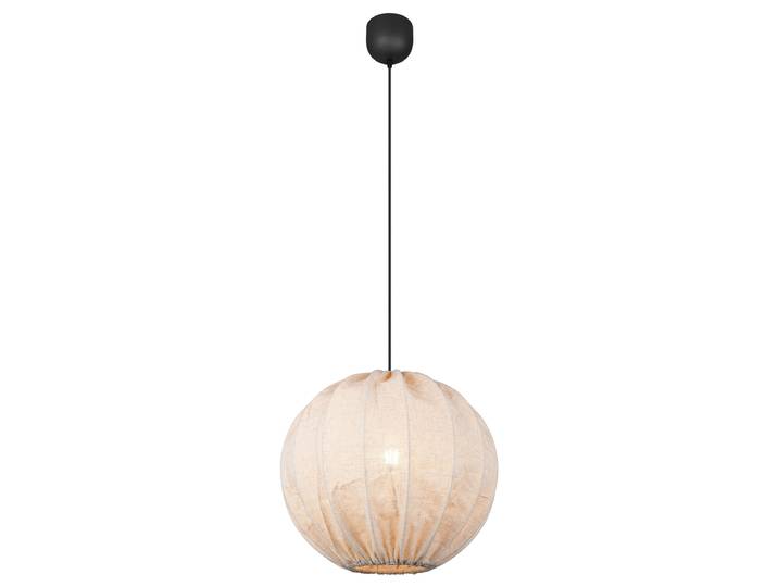 Suspension Rovum Ø 50cm Beige Lin E27