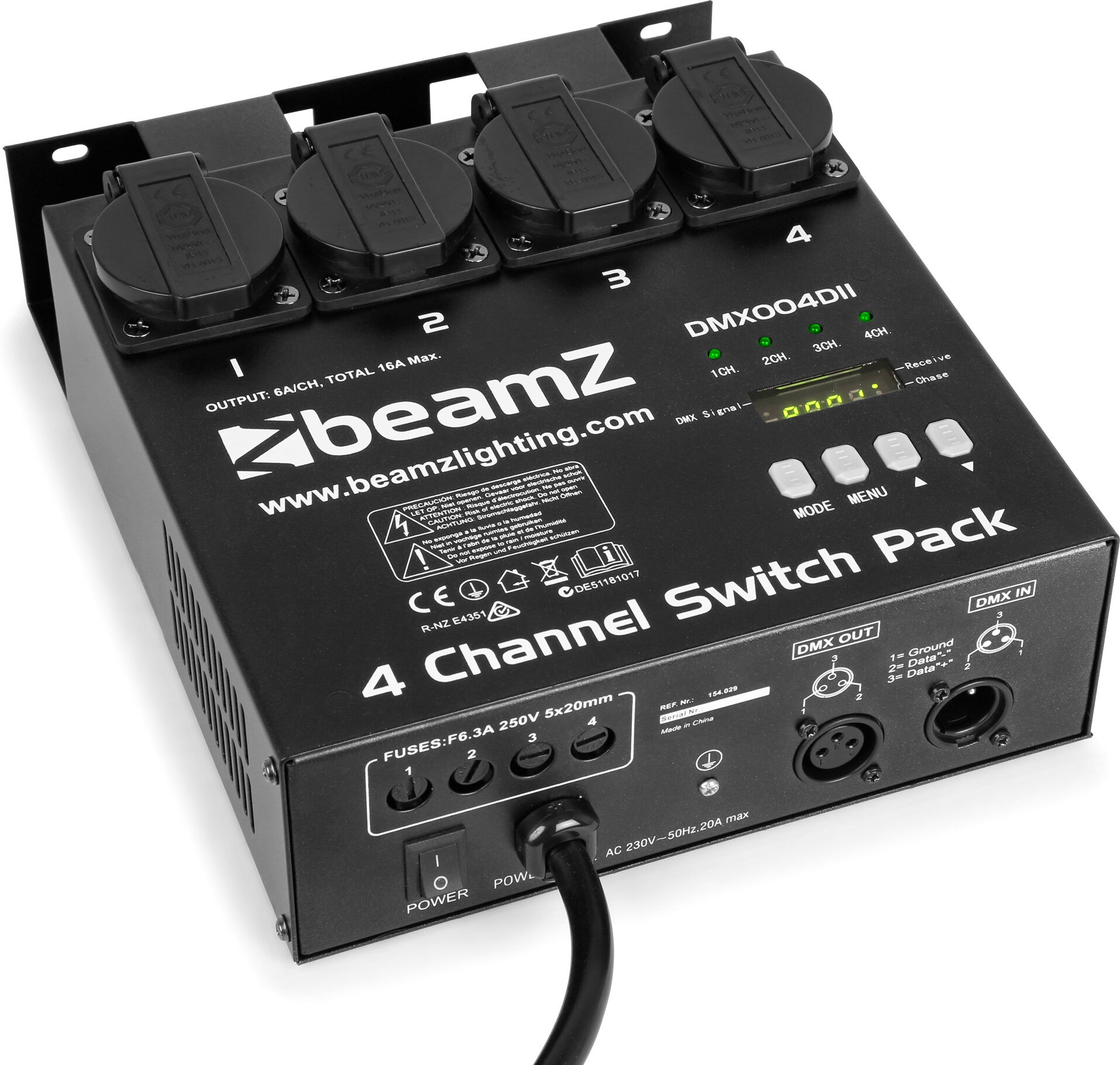 Beamz 4-Kanal Switch Pack Ii