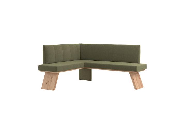 Eckbank, Grün, L-Form, 160x140 cm, Esszimmer, Bänke, Eckbänke
