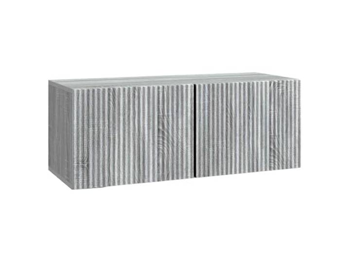 Makastle Hängender TV Schrank Sonoma-Grau 78,5x31x30 cm