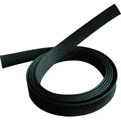 PM-ZCCS-20B - Kunststoff-Geflechtschlauch, Ø 20 mm, schwarz, 1,80 m