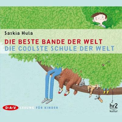 Die beste Bande der Welt / Die coolste Schule der Welt - Saskia Hula, Audio, 4056198075692