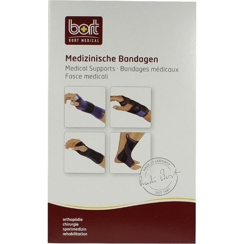 Bort GmbH Bort Handgelenkstütze mit Alusch.lin.medium schwarz 05539459