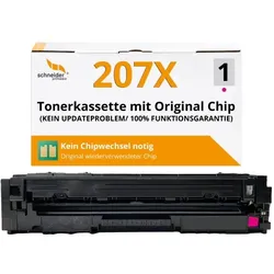 Recycelt Fachgerecht HP 207X 207A W2213X Toner Magenta MIT CHIP