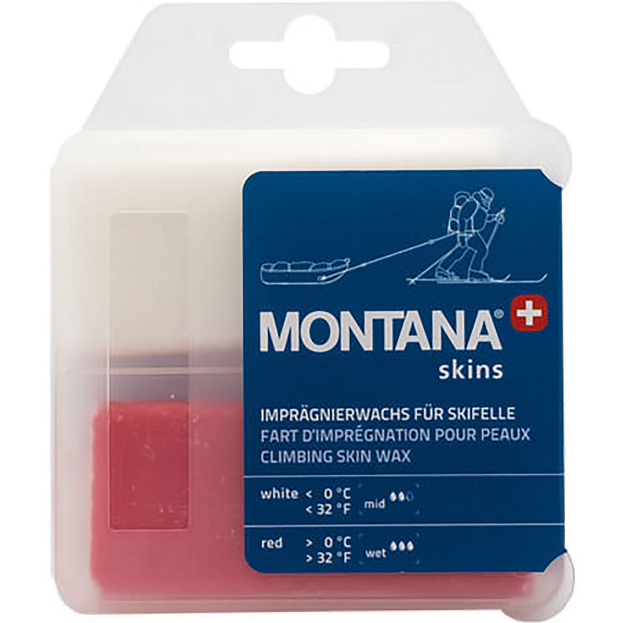 Montana Imprägnierwachs Skifellzubehör blau Größe 2x35g