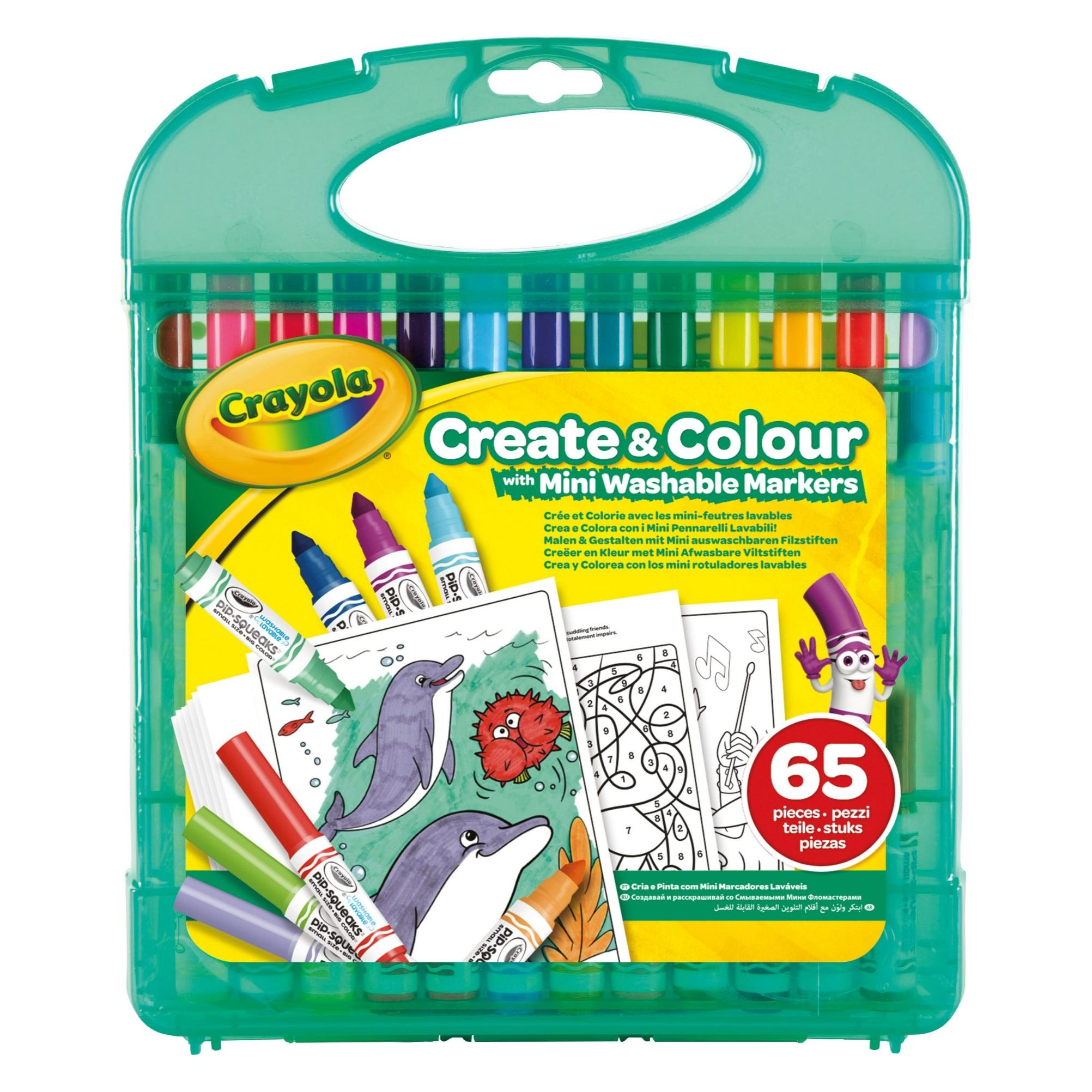 Crayola Kleurkoffer Viltstiften (04-5227)