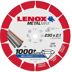 Diamanttrennscheibe Lenox 230 x 22,23 x 2,1 mm