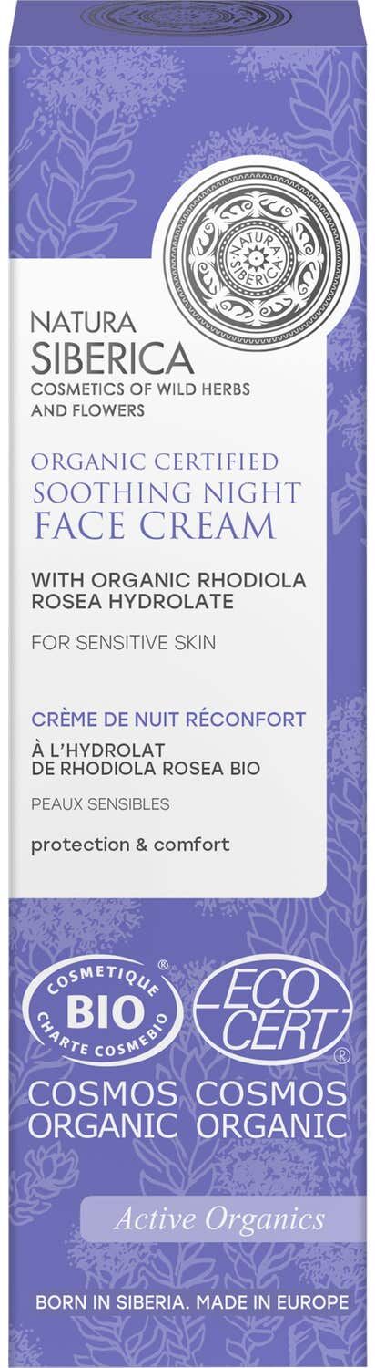 NATURA SIBERICA Crema Noche Facial Calmante 50 ml