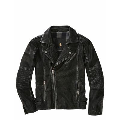 Gewaschene Bikerjacke