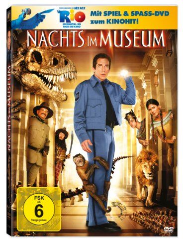 Shawn Levy - Nachts im Museum (+ Rio Activity Disc) - Preis vom 17.10.2026 19:25:27 h
