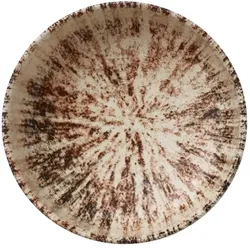 12x Schale Ø 14 cm, 500 ml RiNART Toledo Arid / braun Holzoptik
