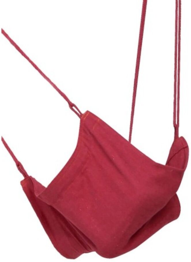 Repose-pieds ROUGE pour fauteuil suspendu Amazonas