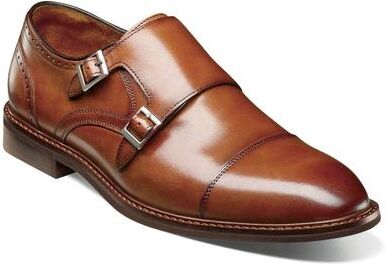 Stacy Adams Boswell - Mens 9 Brown Slip On W