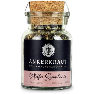 ANKERKRAUT Pfeffer Pfeffer Symphonie, geschrotet, bunt, im Glas, 70 g