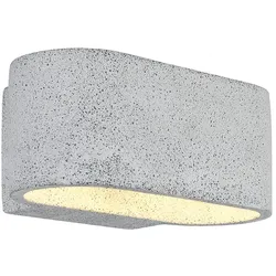 Außenwandleuchte Wandlampe Außenleuchte Up & Down Weiß Fassadenlampe B 20 cm