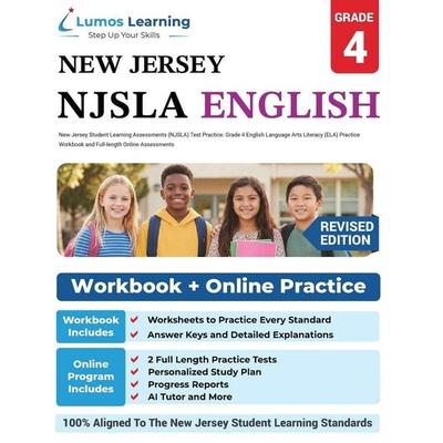 New Jersey Student Learning Assessments (NJSLA) Test Practice, Taschenbuch von Lumos Learning,Lumos Njsla Test Prep, Lumos Information Services, LLC,